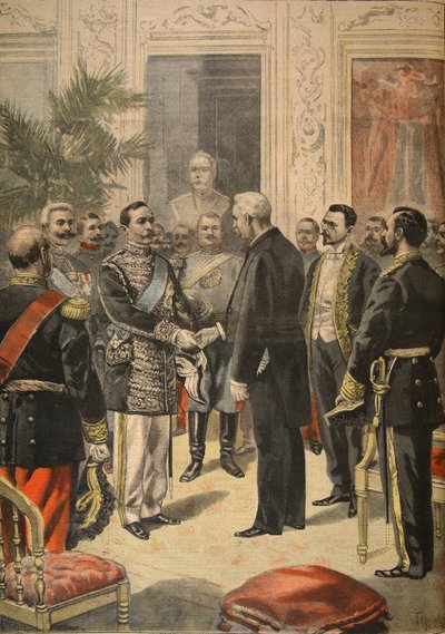The Ambassador of Russia, Prince Ourousoff at the Elysee by F.L. and Tofani, Oswaldo Meaulle